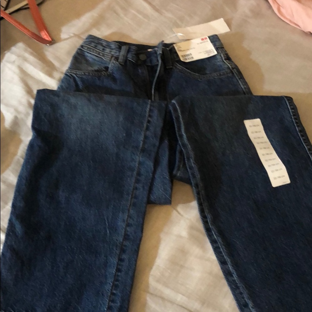 Uniqlo Wide leg silhouette jeans